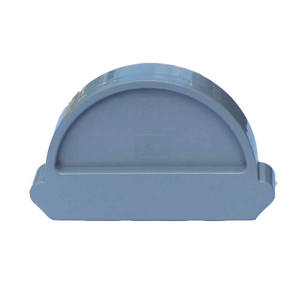 PVC GREY GUTTER STOP END EXTERNAL R904