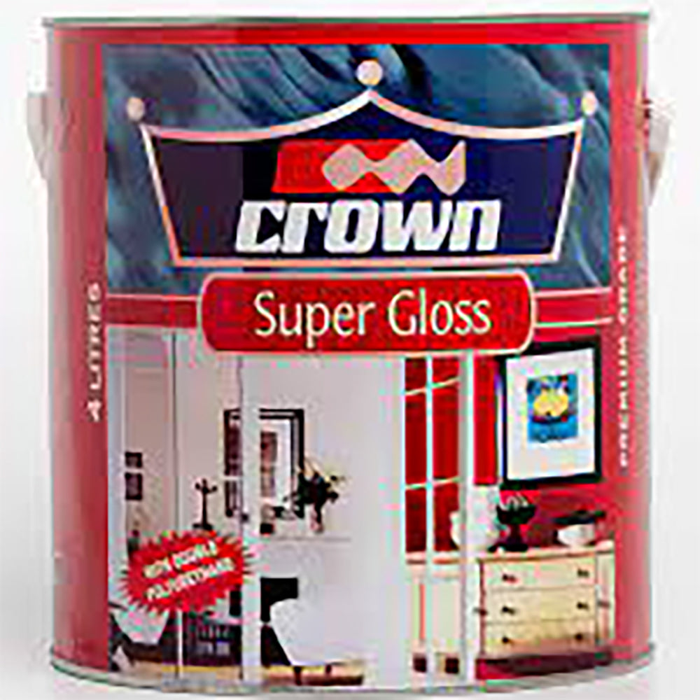 CRWN SUPER GLOSS 4LTS WHITE