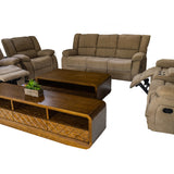 Sofa 7 Seater Recliner Elliot 5 Sand