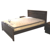 BED + 2 Night Stands Mahogany Queen Size 5 X 6