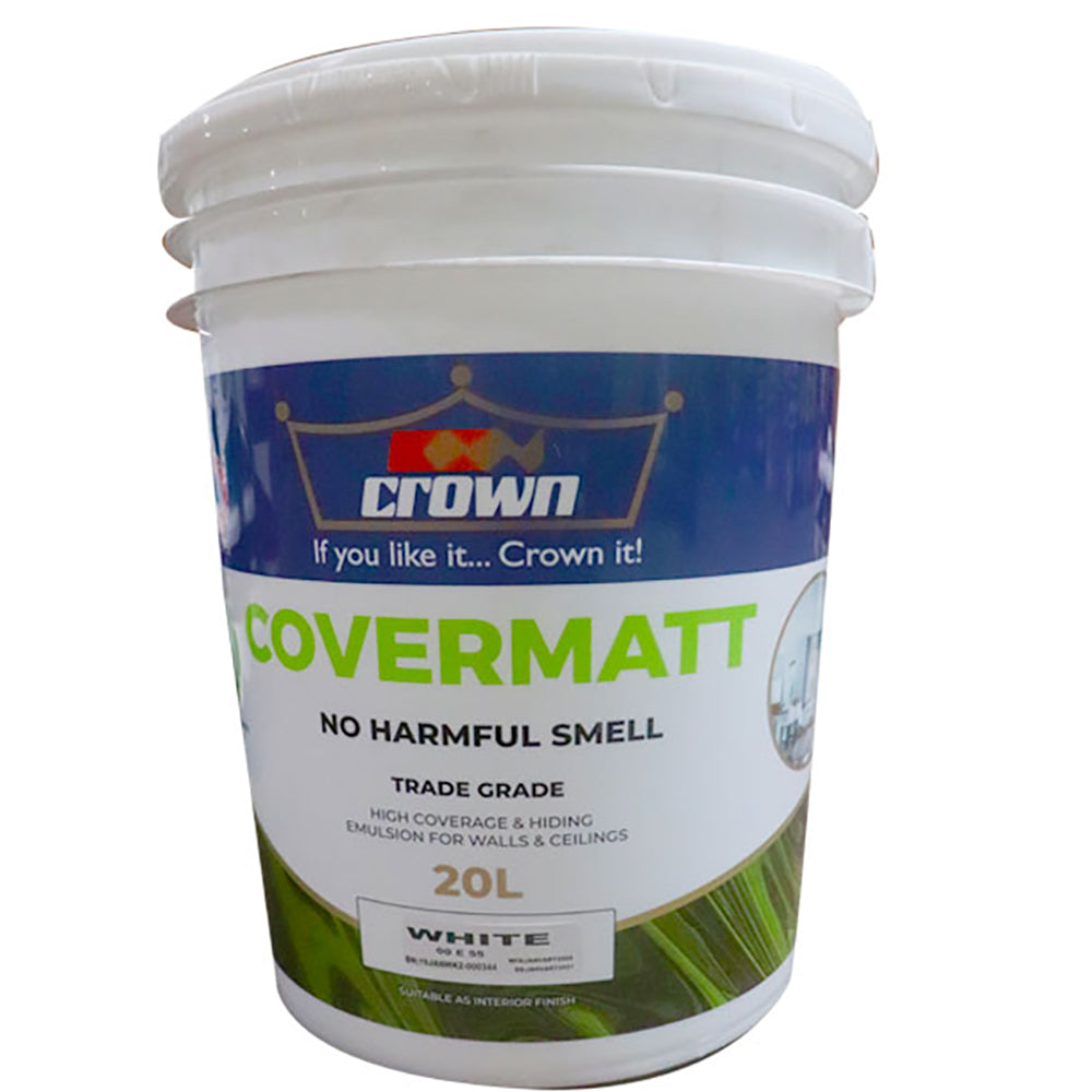 CRWN COVERMATT EMULSION CREAM 20LTS