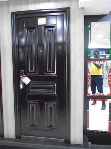 STEEL DOOR SINGLE SKY 2050x860x70mm SD 1617 RIGHT