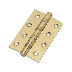 HINGES 4" HN-2BB-403030 PB BRASS UNION
