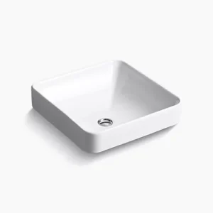 KOHLER 2661IN-1-0 - FOREFRONT SQUARE VESSEL LAVATORY