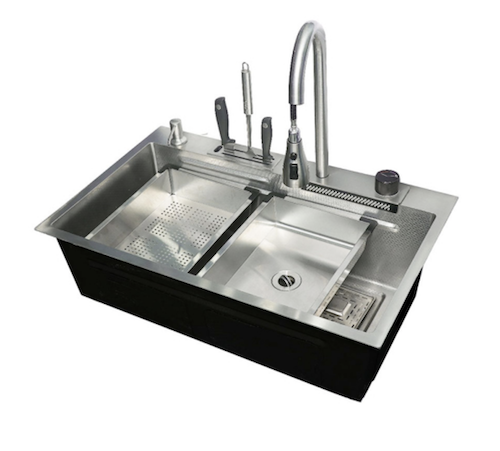 K/SINK NEM SMART SS304 HONEY COMB - GUN GREY NSK007 - Image 3