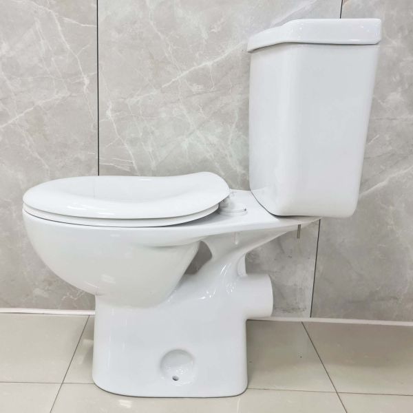 IDEAL SPACE PUSH WC+CISTERN + SEAT/COVER WHITE - Image 3