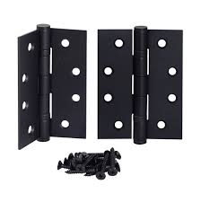 HINGES 4" BLACK YALE ECONOMY