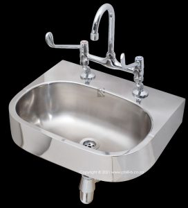AUMIX ELBOW ACTION SINK MIXER PILLAR TYPE 1/2'' - Image 2