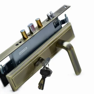 UNION CYL 3303 LS AB M/POINT M/BOLT LOCKSET LEFT