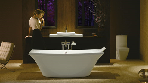 KOHLER 11344T-0 - ESCALE FREE STANDING BATHTUB 1700X800 - Image 2