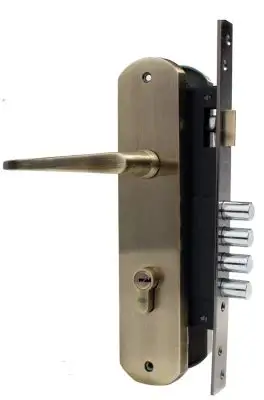 UNION CYL MULTI BOLT LOCK + HANDLE YLS-8545-70-Z191-AB - Image 2