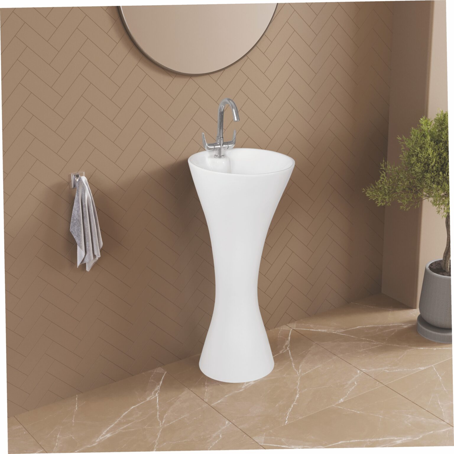 ONE PIECE BASIN 7000 WHITE