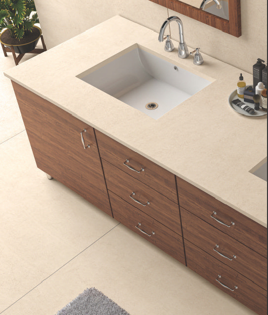 PORCELAIN SLAB 2400×800×15mm MORELLA BEIGE MATT - Image 2