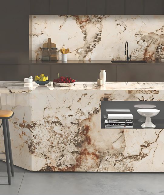 PORCELAIN SLAB 2400×800×15mm SEASAND NATURAL POLISHED - Image 2