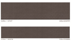 STEP & RISER 30×120-ROCK ALMOND(FULL BODY)