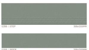 STEP & RISER 30×120-ROCK NERO(FULL BODY)