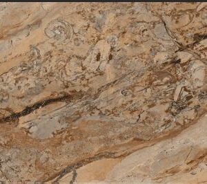 PORCELAIN SLAB 2400×800×15mm LOUISE BROWN-A HIGH GLOSSY