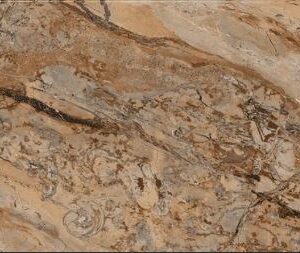 PORCELAIN SLAB 2400×800×15mm LOUISE BROWN-B HIGH GLOSSY