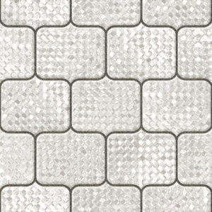 MOSAIC WALL TILES 30x60 BRICKELL SILVER (5)