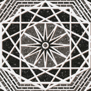 CRYSTAL WALL TILES 30x60 TERRA BLACK-DECOR 1 (5)